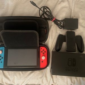 Nintendo Switch with Joy-Con controller (previous model)